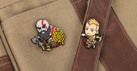 New God of War merch + Castlevania pins!